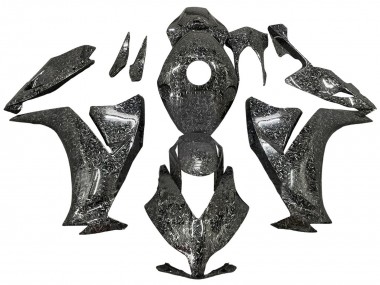 Billige Honda CBR1000RR Motorrad Verkleidung 2012-2016 - Schwarz Geschmiedet Carbonfaser