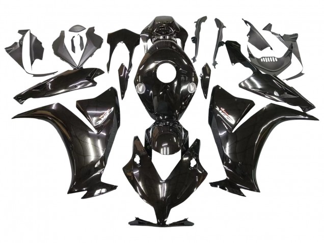 Billige Honda CBR1000RR Motorrad Verkleidung 2012-2016 - Glanzendes Schwarz