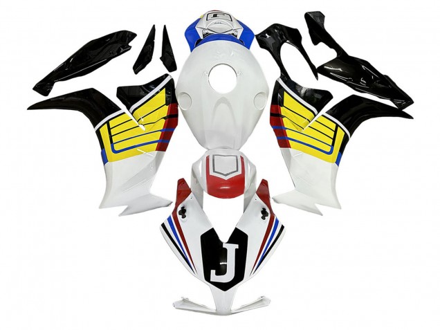 Billige Honda CBR1000RR Motorrad Verkleidung 2012-2016 - Weiss Gelb Schwarz