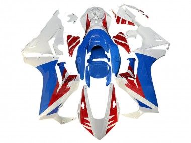 Billige Honda CBR1000RR Motorrad Verkleidung 2017-2023 - Weiss Rot Blau