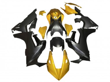 Billige Honda CBR1000RR Motorrad Verkleidung 2017-2023 - Gold Matt Schwarz