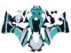 Billige Honda CBR1000RR Motorrad Verkleidung 2017-2024 - Weiss Hellblau Glanzendes Schwarz