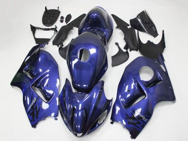 Billige Suzuki GSXR 1300 Hayabusa Motorrad Verkleidung 1996-2007 - Dunkel Blau