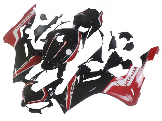 Billige Honda CBR1000RR Motorrad Verkleidung 2017-2024 - Rot Weiss Glanzendes Schwarz