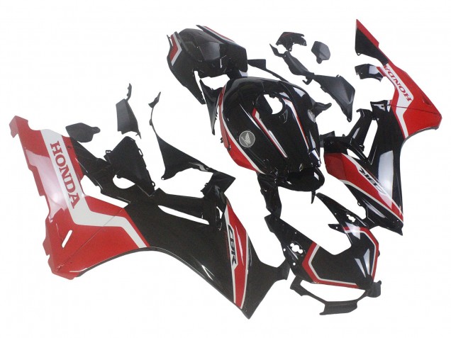 Billige Honda CBR1000RR Motorrad Verkleidung 2017-2024 - Rot Weiss Glanzendes Schwarz
