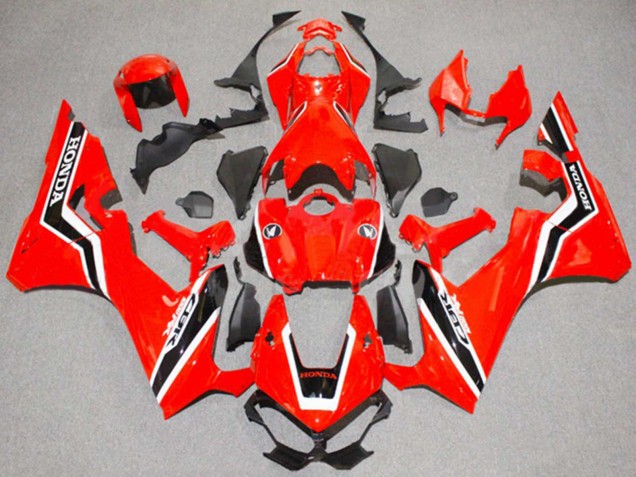 Billige Honda CBR1000RR Motorrad Verkleidung 2017-2024 - Rot Schwarz Weiss