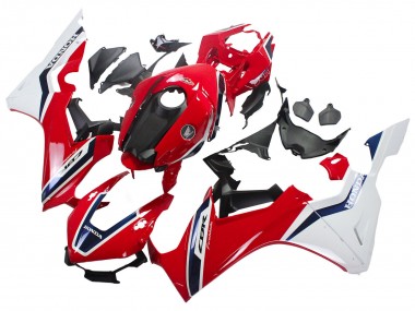 Billige Honda CBR1000RR Motorrad Verkleidung 2017-2023 - Weiss Rot Dunkel Blau Fireblade