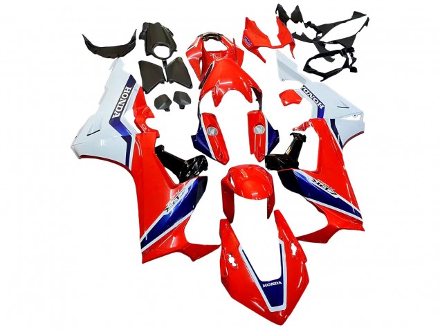 Billige Honda CBR1000RR Motorrad Verkleidung Kit 2017-2024 - Weiss Rot Blau
