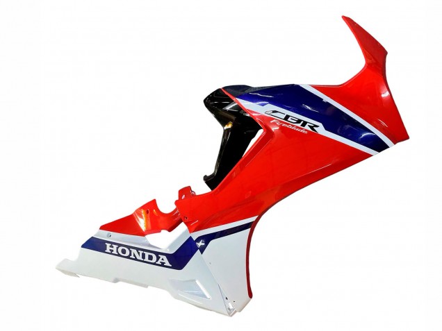 Billige Honda CBR1000RR Motorrad Verkleidung Kit 2017-2024 - Weiss Rot Blau