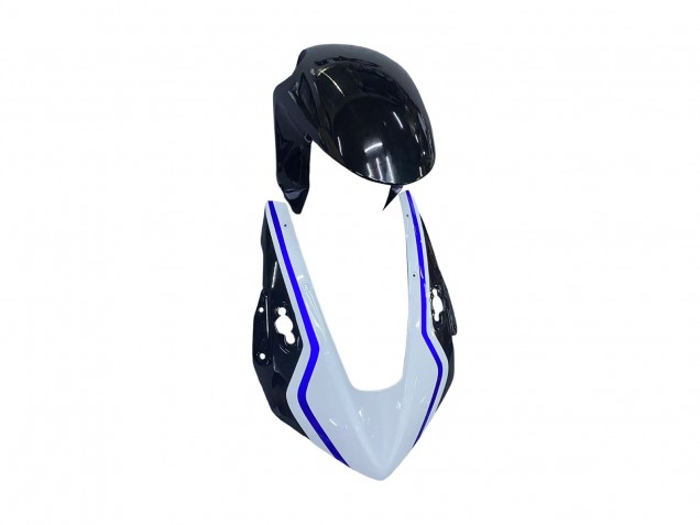 Billige Honda CBR1000RR Motorrad Verkleidung Kit 2017-2024 - Weiss Blau Glanzendes Schwarz