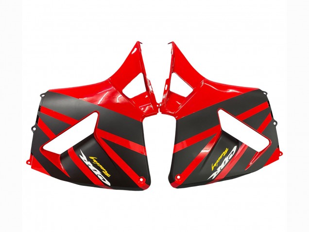 Billige Honda CBR600RR Motorrad Verkleidung 2003-2004 - Rot Matt Schwarz Rennen