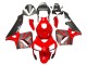 Billige Honda CBR600RR Motorrad Verkleidung 2003-2004 - Rot Matt Schwarz Rennen