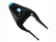 Billige Honda CBR600RR Motorrad Verkleidung 2003-2004 - Hellblau Rot Glanzendes Schwarz Dunlop