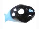 Billige Honda CBR600RR Motorrad Verkleidung 2003-2004 - Hellblau Rot Glanzendes Schwarz Dunlop