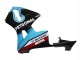 Billige Honda CBR600RR Motorrad Verkleidung 2003-2004 - Hellblau Rot Glanzendes Schwarz Dunlop