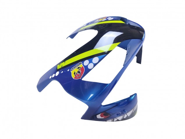 Billige Honda CBR600RR Motorrad Verkleidung 2003-2004 - Blau Neon Gelb Glanzendes Schwarz Hai