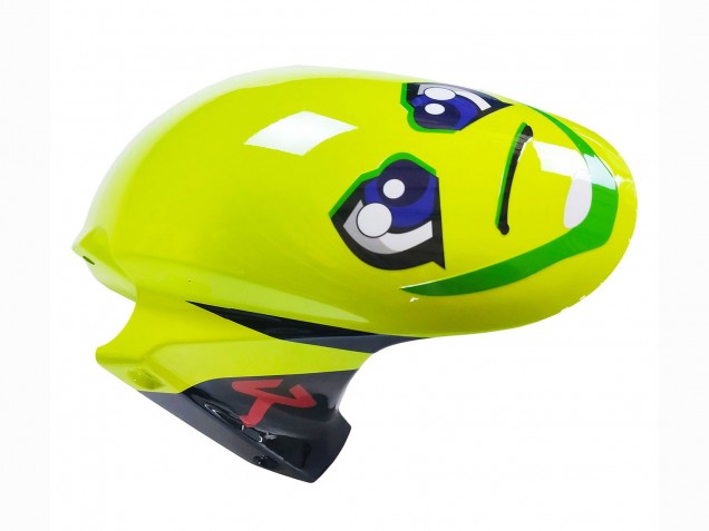 Billige Honda CBR600RR Motorrad Verkleidung 2003-2004 - Blau Neon Gelb Glanzendes Schwarz Hai