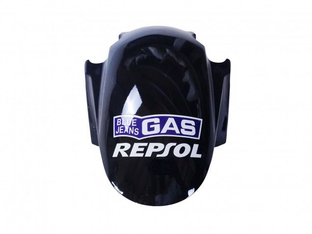 Billige Honda CBR600RR Motorrad Verkleidung 2003-2004 - Glanzendes Schwarz Weiss Repsol
