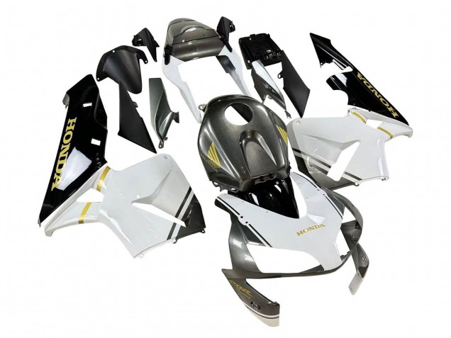 Billige Honda CBR600RR Motorrad Verkleidung 2003-2004 - Weiss Gelb Grau Schwarz