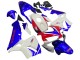 Billige Honda CBR600RR Motorrad Verkleidung 2003-2004 - Weiss Blau Rot HRC