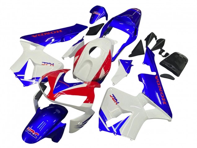 Billige Honda CBR600RR Motorrad Verkleidung 2003-2004 - Weiss Blau Rot HRC