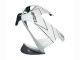 Billige Honda CBR600RR Motorrad Verkleidung 2003-2004 - Weiss Silber Schwarz Repsol