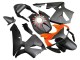 Billige Honda CBR600RR Motorrad Verkleidung 2003-2004 - Matt Schwarz Orange