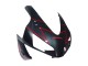 Billige Honda CBR600RR Motorrad Verkleidung 2003-2004 - Rot Glanzendes Schwarz Matt Schwarz