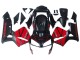 Billige Honda CBR600RR Motorrad Verkleidung 2003-2004 - Rot Glanzendes Schwarz Matt Schwarz