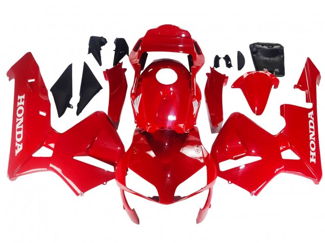 Billige Honda CBR600RR Motorrad Verkleidung 2003-2004 - Rot