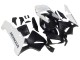 Billige Honda CBR600RR Motorrad Verkleidung 2003-2004 - Weiss Matt Schwarz