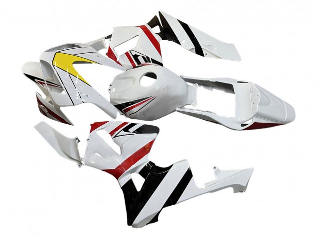 Billige Honda CBR600RR Motorrad Verkleidung 2003-2004 - Weiss Rot Gelb Schwarz