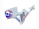 Billige Honda CBR600RR Motorrad Verkleidung 2003-2004 - Weiss Rot Blau