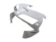 Billige Honda CBR600RR Motorrad Verkleidung 2003-2004 - Silber Weiss