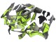 Billige Honda CBR600RR Motorrad Verkleidung 2003-2004 - Gelb Matt Schwarz