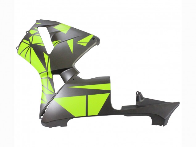 Billige Honda CBR600RR Motorrad Verkleidung 2003-2004 - Gelb Matt Schwarz