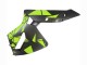 Billige Honda CBR600RR Motorrad Verkleidung 2003-2004 - Gelb Matt Schwarz