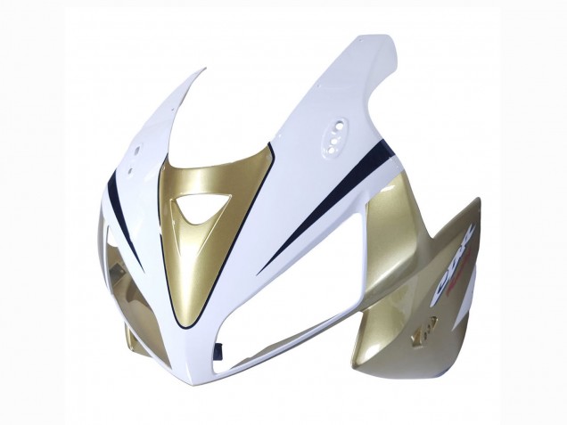 Billige Honda CBR600RR Motorrad Verkleidung 2005-2006 - Gold Weiss Schwarz