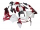 Billige Honda CBR600RR Motorrad Verkleidung Kit 2005-2006 - Rot Weiss Schwarz