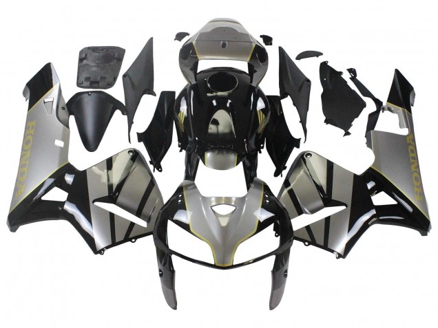 Billige Honda CBR600RR Motorrad Verkleidung 2005-2006 - Grau Schwarz