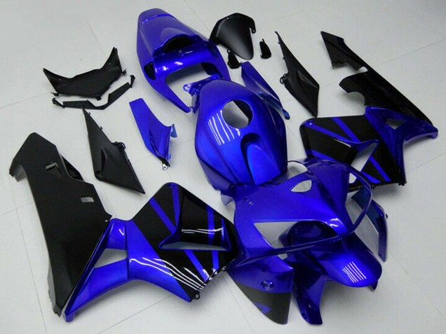Billige Honda CBR600RR Motorrad Verkleidung 2005-2006 - Blau Schwarz