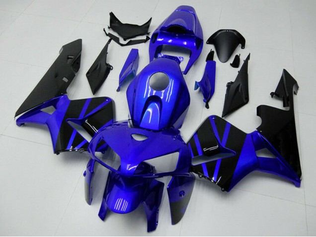 Billige Honda CBR600RR Motorrad Verkleidung 2005-2006 - Blau Schwarz