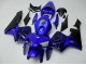 Billige Honda CBR600RR Motorrad Verkleidung 2005-2006 - Blau Schwarz