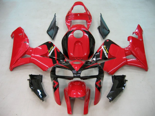 Billige Honda CBR600RR Motorrad Verkleidung 2005-2006 - Rot Schwarz