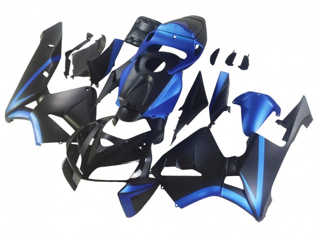 Billige Honda CBR600RR Motorrad Verkleidung 2005-2006 - Schwarz Blau