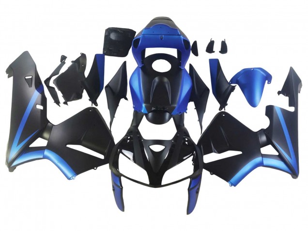 Billige Honda CBR600RR Motorrad Verkleidung 2005-2006 - Schwarz Blau