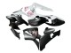 Billige Honda CBR600RR Motorrad Verkleidung 2005-2006 - Schwarz Weiss mit Kirschblute