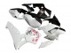 Billige Honda CBR600RR Motorrad Verkleidung 2005-2006 - Schwarz Weiss mit Kirschblute