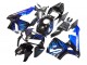 Billige Honda CBR600RR Motorrad Verkleidung 2005-2006 - Glanzendes Schwarz Blau Flamme