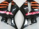 Billige Honda CBR600RR Motorrad Verkleidung 2005-2006 - Orange Schwarz Silber